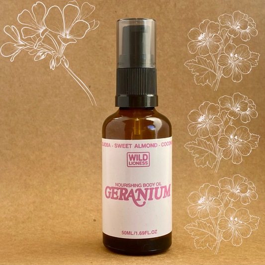 Geranium - Nourishing Body Oil