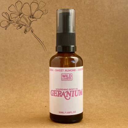 Geranium - Nourishing Body Oil