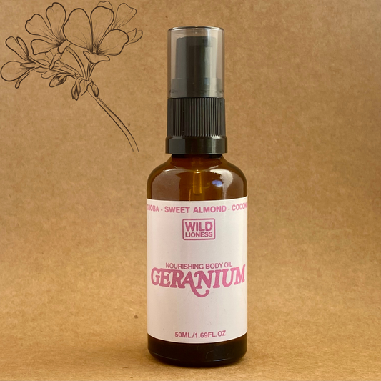 Geranium - Nourishing Body Oil