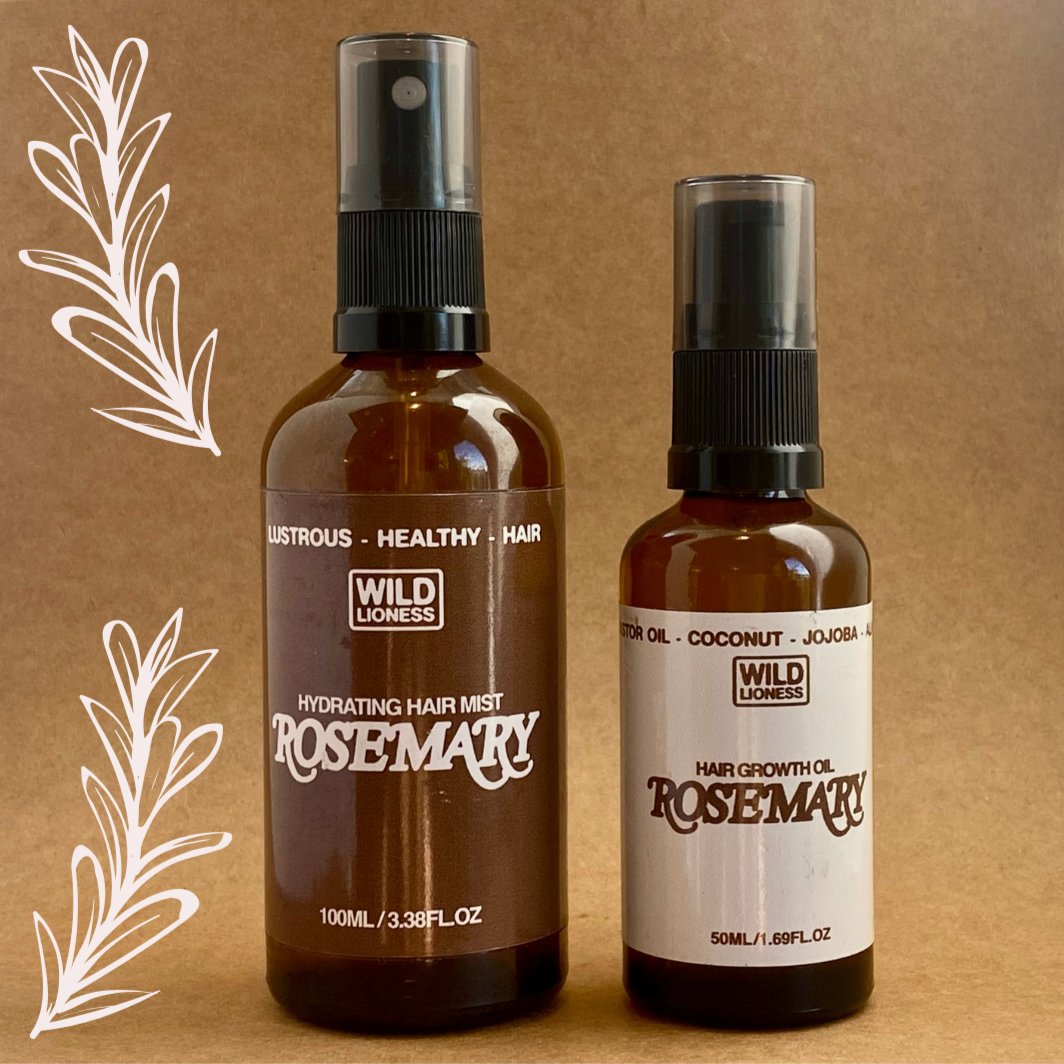 Rosemary Hair Oil & Hair Mist Pack.